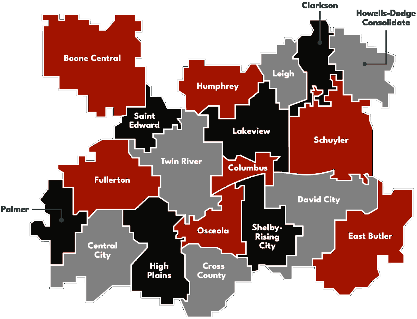 Decorative Image of District Map